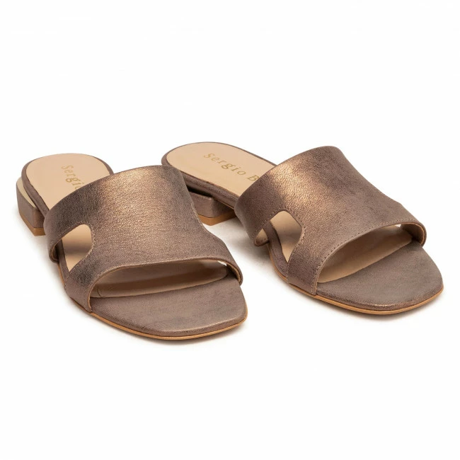 Casual Mules Slides SERGIO BARDI - 2003-07 Dark Beige Gold 7 Casual Mules Slides SERGIO BARDI - 2003-07 Dark Beige Gold - Image 5