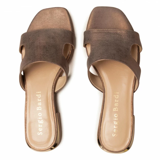 Casual Mules Slides SERGIO BARDI - 2003-07 Dark Beige Gold 8 Casual Mules Slides SERGIO BARDI - 2003-07 Dark Beige Gold - Image 6