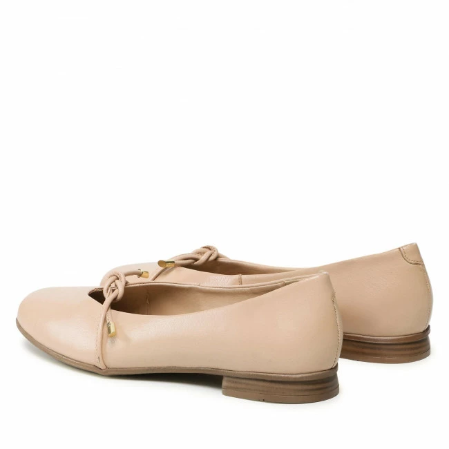 Ballerina Shoes Flats SERGIO BARDI - WI23-VINA-06SB Beige Beige 5 Ballerina Shoes Flats SERGIO BARDI - WI23-VINA-06SB Beige Beige - Image 3