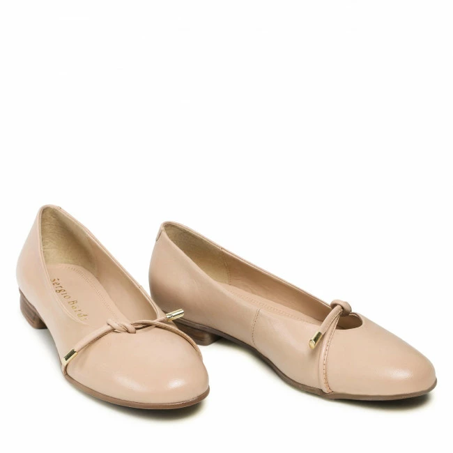 Ballerina Shoes Flats SERGIO BARDI - WI23-VINA-06SB Beige Beige 7 Ballerina Shoes Flats SERGIO BARDI - WI23-VINA-06SB Beige Beige - Image 5